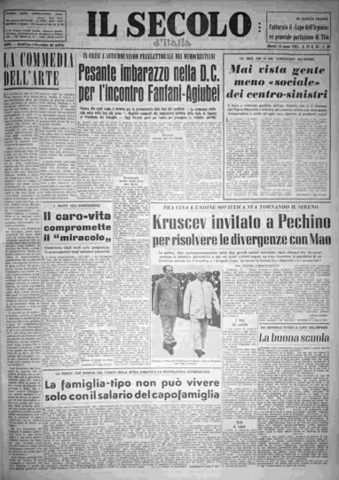 giovedì 14 marzo 1963