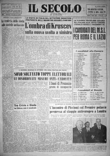 venerdì 15 marzo 1963