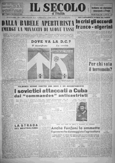 mercoledì 20 marzo 1963