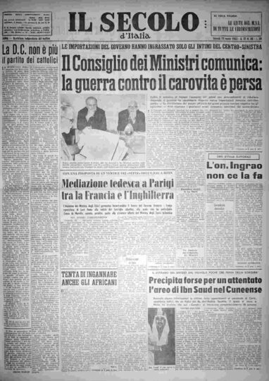 giovedì 21 marzo 1963