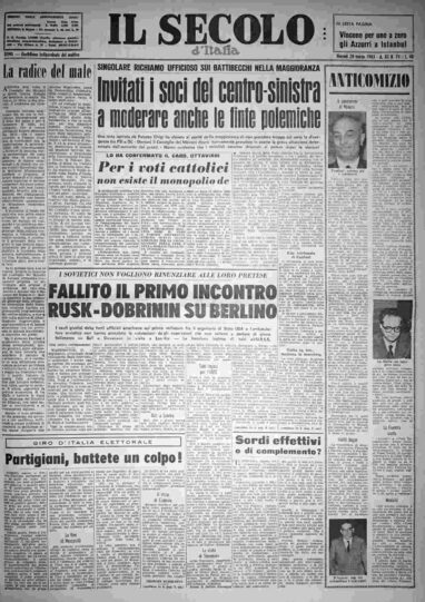giovedì 28 marzo 1963