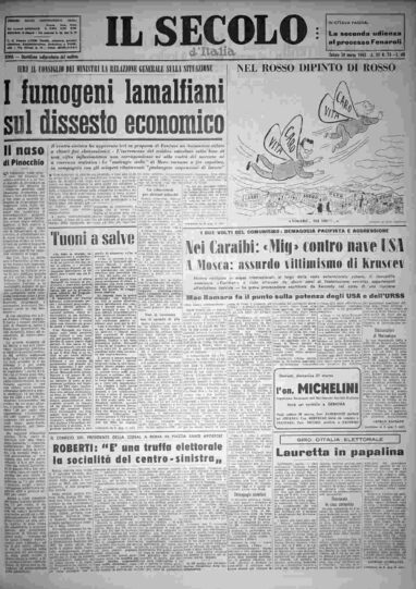 sabato 30 marzo 1963