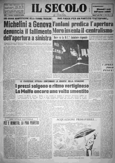 martedì 2 aprile 1963