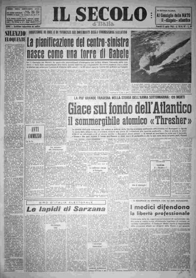 venerdì 12 aprile 1963