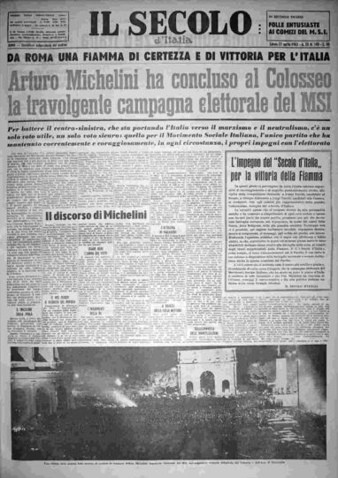 sabato 27 aprile 1963