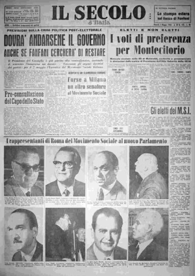 venerdì 3 maggio 1963