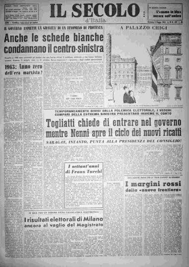 domenica 5 maggio 1963