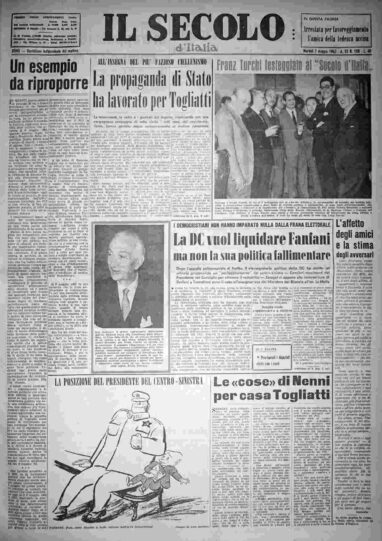 martedì 7 maggio 1963