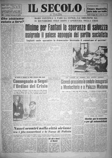 venerdì 10 maggio 1963