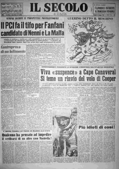 martedì 14 maggio 1963