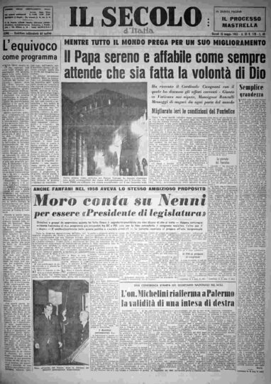 giovedì 30 maggio 1963