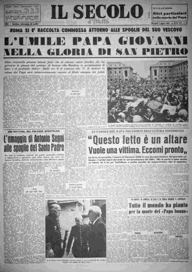 mercoledì 5 giugno 1963