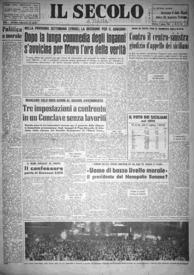 domenica 9 giugno 1963