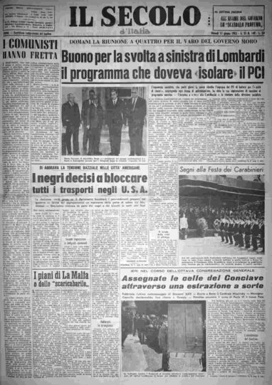 giovedì 13 giugno 1963