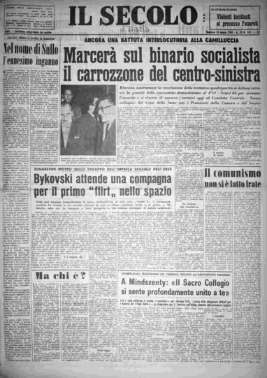 domenica 16 giugno 1963