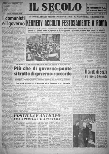 martedì 2 luglio 1963