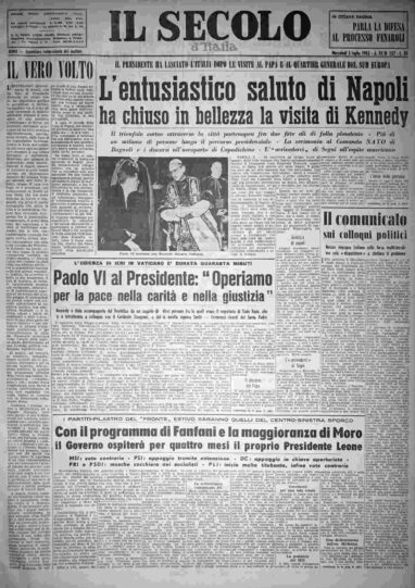 mercoledì 3 luglio 1963