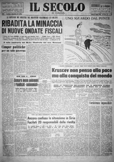 sabato 20 luglio 1963