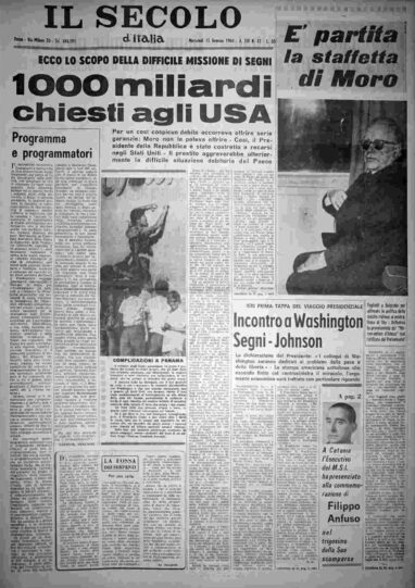 mercoledì 15 gennaio 1964