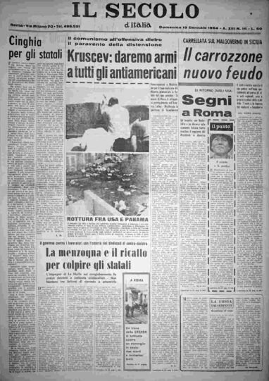 domenica 19 gennaio 1964