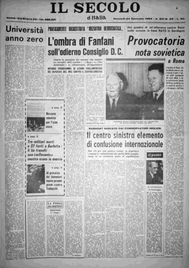 venerdì 24 gennaio 1964