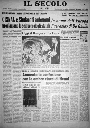 domenica 2 febbraio 1964