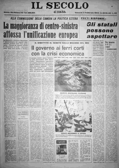 venerdì 7 febbraio 1964