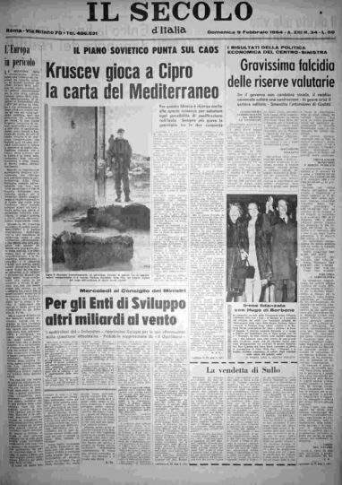 domenica 9 febbraio 1964