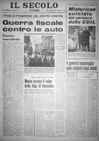 giovedì 13 febbraio 1964