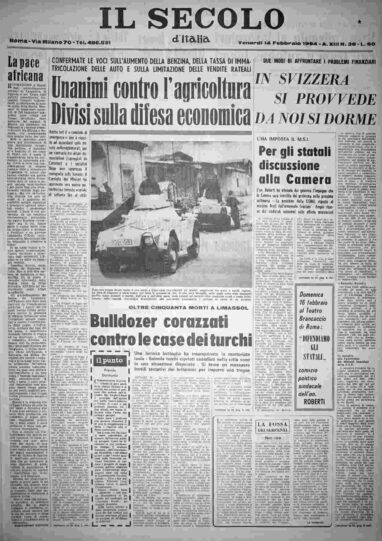 venerdì 14 febbraio 1964