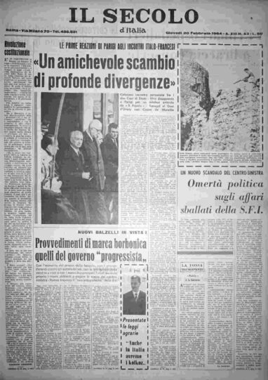 giovedì 20 febbraio 1964