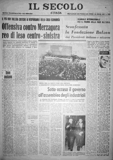 mercoledì 26 febbraio 1964