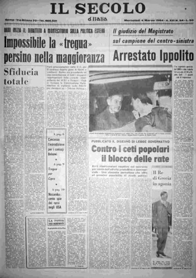mercoledì 4 marzo 1964