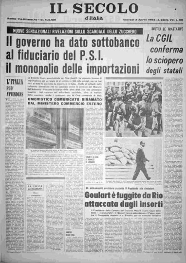 giovedì 2 aprile 1964