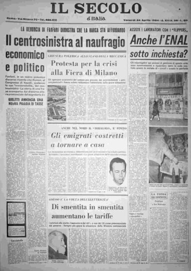 venerdì 24 aprile 1964