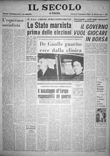 venerdì 1 maggio 1964