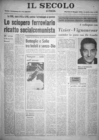 martedì 5 maggio 1964