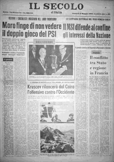 venerdì 8 maggio 1964