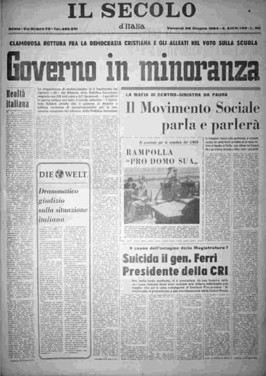 venerdì 26 giugno 1964