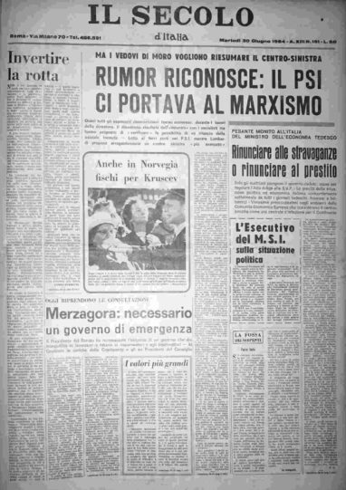 martedì 30 giugno 1964