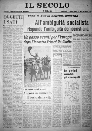 martedì 7 luglio 1964