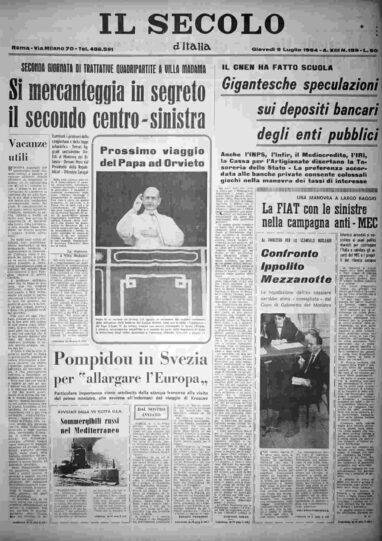 giovedì 9 luglio 1964