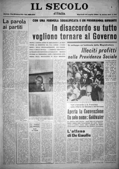 martedì 14 luglio 1964