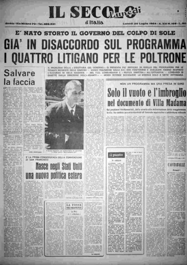 lunedì 20 luglio 1964