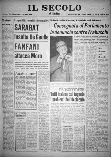 domenica 26 luglio 1964