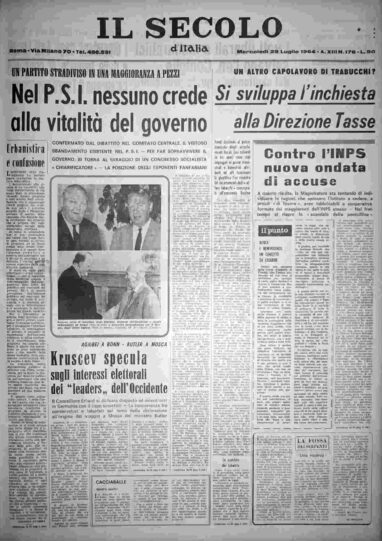 mercoledì 29 luglio 1964