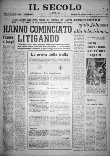 giovedì 30 luglio 1964