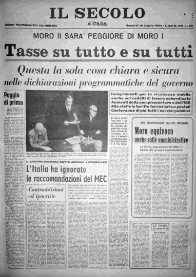 venerdì 31 luglio 1964
