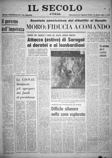 domenica 2 agosto 1964