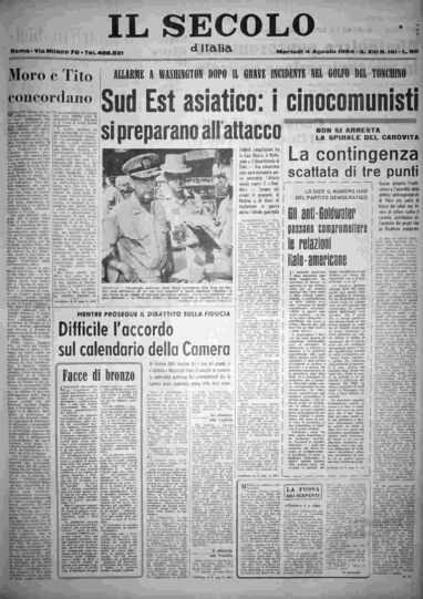 martedì 4 agosto 1964
